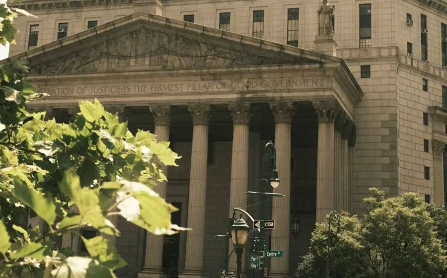 New York County Supreme Court facade
